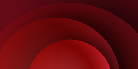 Abstract background with geometric shapes design in red colors for presentation design