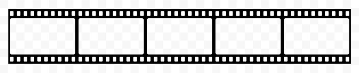 Film strip.Filmstreifen.Film strip icon.Video tape photo film strip frame vector.Vector illustration - obrazy, fototapety, plakaty