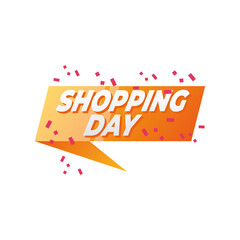 shopping day banner world season offer detailed