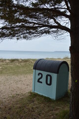 Schwedische Landschaft mit See
