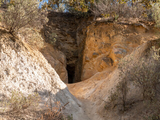 CAVE OF THE SPANISH CIVIL WAR