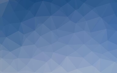 Light BLUE vector abstract polygonal texture.