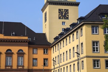 Fototapeta na wymiar Witten Rathaus, Germany