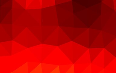 Light Red vector low poly cover.