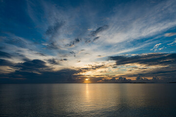西表島 朝焼け SUP