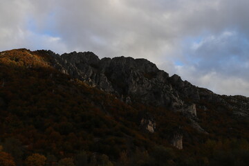 Castilla y León. León. Las Salas. Paleta de colores.	