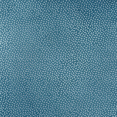 Silver Metallic Pattern on Vintage Teal Background, Digital Paper