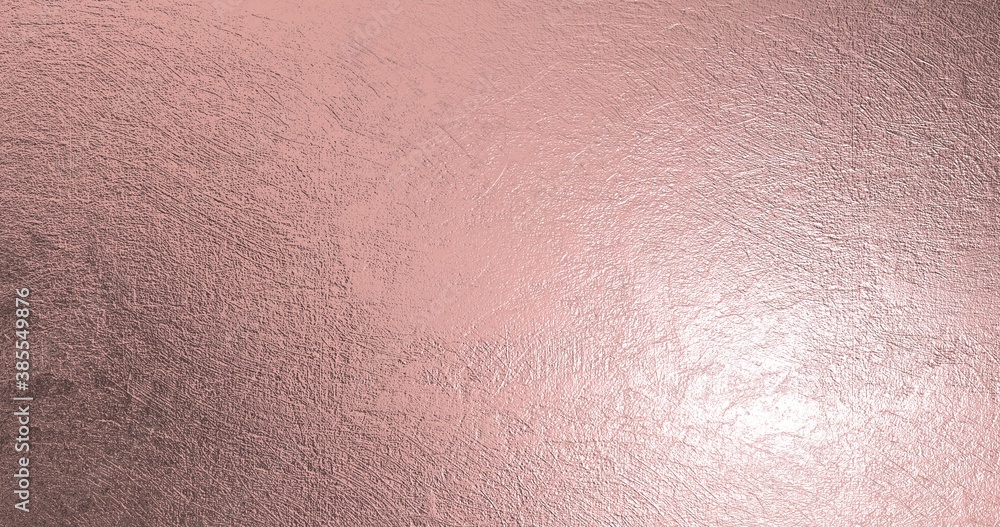 Poster rose gold foil background. gold texture 3d rendering image 3d rendering 3d illustration