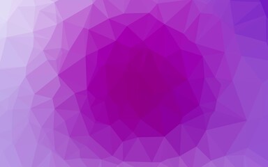 Light Purple vector abstract mosaic pattern.