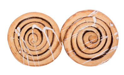 Freshly baked cinnamon bun rolls