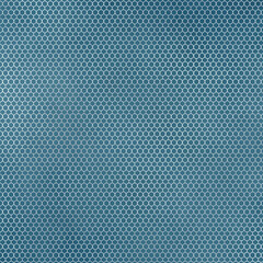 Silver Metallic Pattern on Vintage Teal Background, Digital Paper