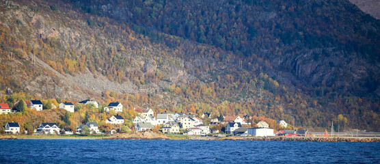 Autumn weather in Hadsel municipality