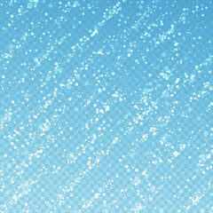 Magic stars sparse Christmas background. Subtle fl