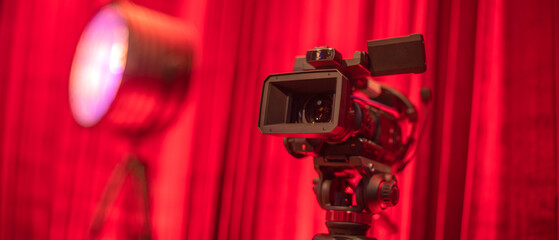 shooting a concert on television