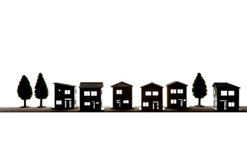 住宅シルエット