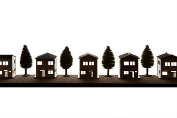 住宅シルエット