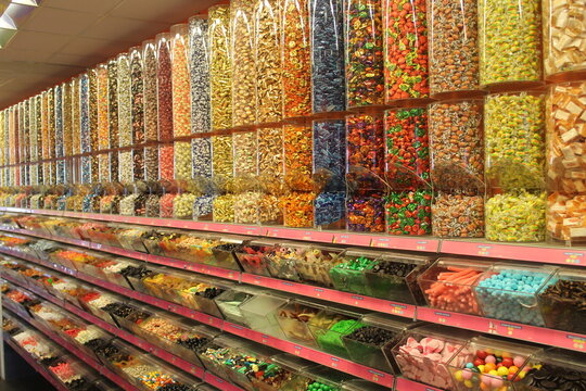 negozio di caramelle ad Amsterdam