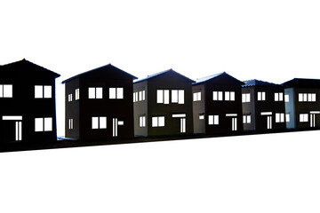 住宅シルエット