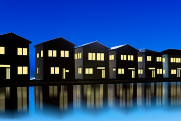 住宅シルエット