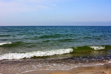 Sandy coast of the Baltic Sea