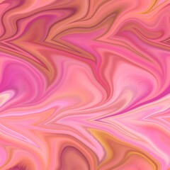 Seamless marble wet ripple wavy fluid pattern. High quality illustration. Smooth distorted liquid effect. Trendy artistic surface pattern design. Resembles hand marbled surface.