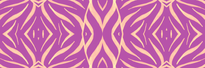 Purple Tiger Leather Print. Psychedelic Fashion 