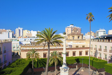 Plaza de la Constitución de Almería, España