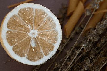 Lemon and pasta