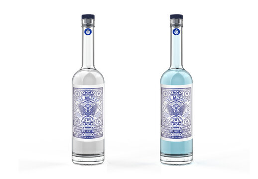 Vintage Liquor Label Packaging Layout&nbsp;
