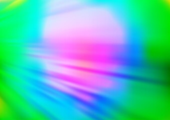 Light Multicolor, Rainbow vector layout with flat lines.