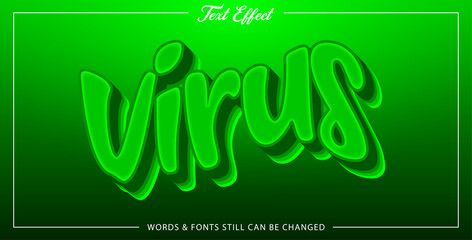 Text effect virus