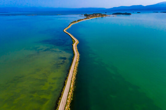 Koronisia in Greece from above | Koronisia in Griechenland aus der Luft mit DJI Mavic 2 Drohne