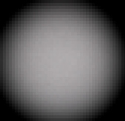 Fototapeta na wymiar Glowing ball of light on dark background, space for text, copy