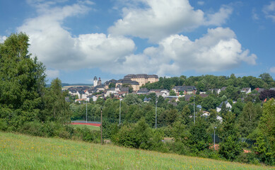 Naklejka premium Hachenburg im Westerwald,Rheinland-Pfalz,Deutschland