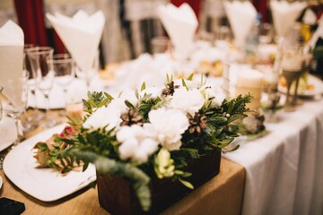 wedding table setting
