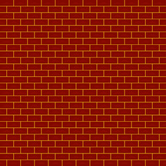 Fototapeta na wymiar Brown colorful brick wall abstract background with light geometric texture wallpaper concrete backdrop pattern seamless vector illustration graphic design 