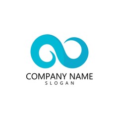 Obraz premium Infinity logo Vector