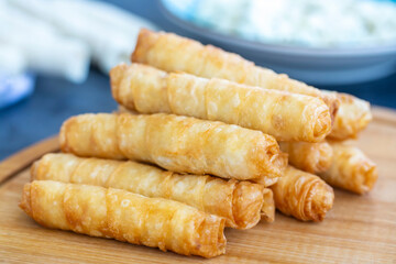 Sigara Boregi / Turkish Cigar Shaped Rolls