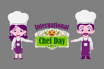 Chef, Chef Day,  Cooking Service people