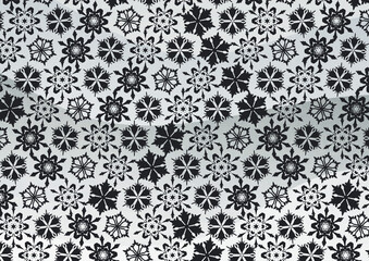 雪の結晶のイメージの背景素材