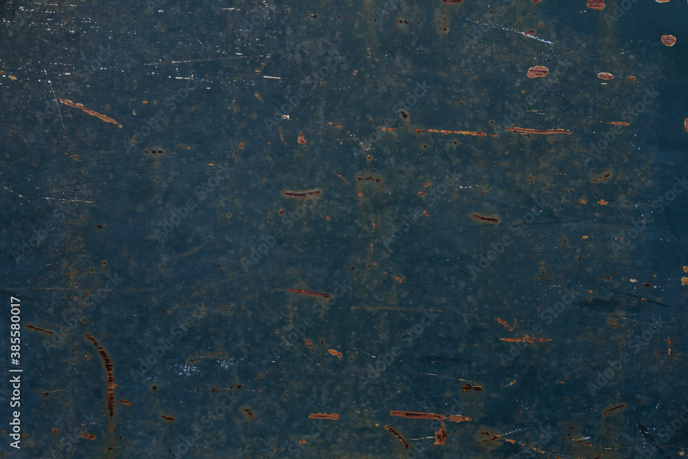 Poster dark blue metal texture