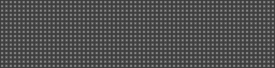 Abstract Cross Pattern Dots Logo generative computational art illustration