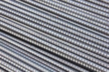 工事現場の鉄筋