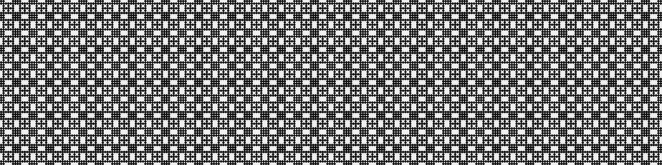 Abstract Cross Pattern Dots Logo generative computational art illustration