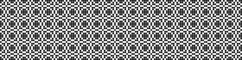 Abstract Cross Pattern Dots Logo generative computational art illustration