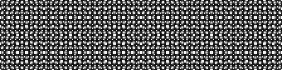 Abstract Cross Pattern Dots Logo generative computational art illustration