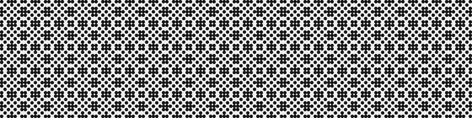 Abstract Cross Pattern Dots Logo generative computational art illustration