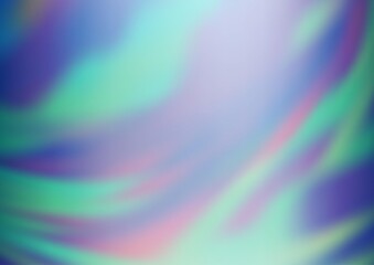 Obraz premium Light BLUE vector blurred shine abstract background.