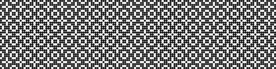 Abstract Cross Pattern Dots Logo generative computational art illustration