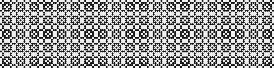 Abstract Cross Pattern Dots Logo generative computational art illustration